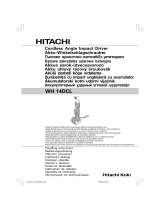Hitachi WH14DCL Instrukcja obsługi