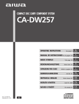 Aiwa CA-DW257 Instrukcja obsługi