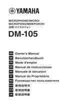 Yamaha DM-105 Instrukcja obsługi