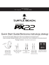 Turtle Beach EarForce PX22 Skrócona instrukcja obsługi