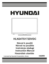 Hyundai HLN24TS172DVDC Instrukcja obsługi