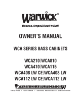 Warwick WCA410 Instrukcja obsługi