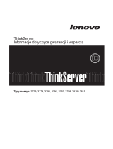 Lenovo ThinkServer RD220 Informacje Dotyczące Gwarancji I Wsparcia