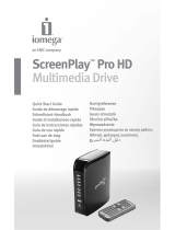 Iomega SCREENPLAY PRO HD Skrócona instrukcja obsługi