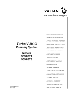Varian Turbo-V 2K-G Instrukcja obsługi
