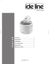 Ide Line Ice Cream Maker 746-080 Instrukcja obsługi