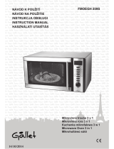 Gallet FMOEGH 259S Instrukcja obsługi