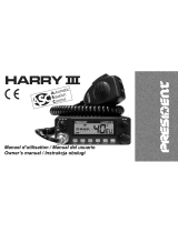 PRESIDENT HARRY III ASC Instrukcja obsługi