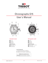 Tissot Chronographs G15 Instrukcja obsługi