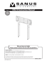 Sanus VisionMount VML10 Instrukcja obsługi