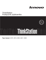 Lenovo ThinkStation E20 User guide