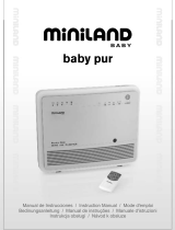 Miniland Baby baby pur Instrukcja obsługi