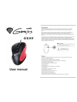Genesis GX88 Instrukcja obsługi