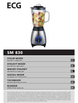 ECG SM 830 Instrukcja obsługi