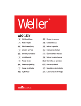 Weller WDD 161V Operating Instructions Manual