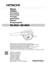 Hitachi RB 40VA Instrukcja obsługi