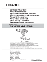 Hitachi DS18DMR Handling Instructions Manual