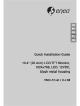 Eneo VMC-10.4LED-CM Quick Installation Manual