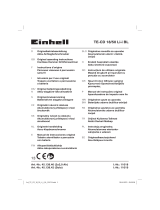 EINHELL TE-CD 18/50 Li-i BL (2x2,0Ah) Instrukcja obsługi