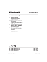 EINHELL Expert TE-CD 18/48 Li-i (2x2,0Ah) Instrukcja obsługi