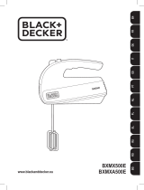 Black & Decker BXMX500E Instrukcja obsługi