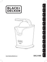 Black & Decker BXCJ100E Instrukcja obsługi