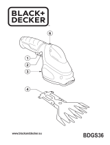 Black & Decker BDGS36 Instrukcja obsługi