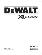 DeWalt DCH033 Instrukcja obsługi