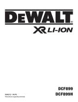 DeWalt DCF899 Instrukcja obsługi