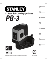 Stanley PB3 Instrukcja obsługi