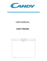 Candy UM CHAE1024W Chest Freezer Instrukcja obsługi