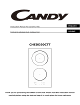 Candy CHEDD30CTT Instrukcja obsługi