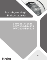 Haier HWD80-B14979 Instrukcja obsługi