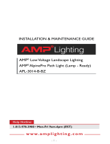 AMP Lighting APL-3014-B-BZ Instrukcja instalacji