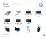 HP EliteDisplay E273q 27-inch Monitor Skrócona instrukcja obsługi