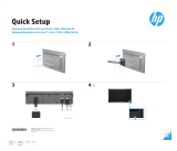HP ProDisplay P240va 23.8-inch Monitor Skrócona instrukcja obsługi