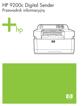 HP 9200c Digital Sender instrukcja