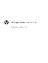 HP Digital Sender Flow 8500 fn1 Document Capture Workstation series Instrukcja obsługi