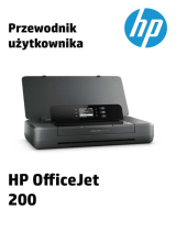 HP OfficeJet 200 Mobile Printer series Instrukcja obsługi