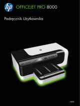 HP Officejet Pro 8000 Enterprise Printer series - A811 Instrukcja obsługi