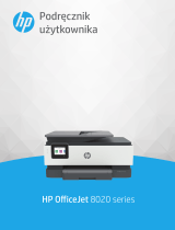 HP OfficeJet 8020 All-in-One Printer series Instrukcja obsługi