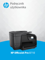 HP OfficeJet Pro 8710 All-in-One Printer series Instrukcja obsługi