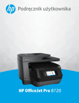 HP OfficeJet Pro 8720 All-in-One Printer series Instrukcja obsługi