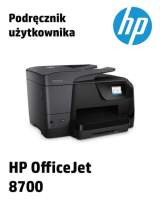 HP OfficeJet 8702 All-in-One Printer series Instrukcja obsługi