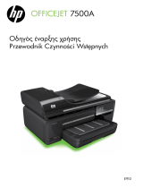 HP Officejet 7500A Wide Format e-All-in-One Printer series - E910 instrukcja