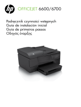 HP Officejet 6600 e-All-in-One Printer series - H711 instrukcja