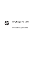 HP Officejet Pro 6830 e-All-in-One Printer series Instrukcja obsługi