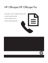 HP Officejet J5700 All-in-One Printer series instrukcja