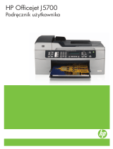 HP Officejet J5700 All-in-One Printer series Instrukcja obsługi