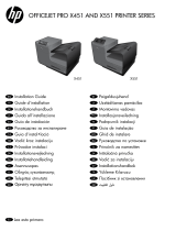 HP Officejet Pro X451 Printer series Instrukcja instalacji